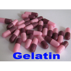 Gelatin size '0' - Pink / Amethyst - 1000 caps